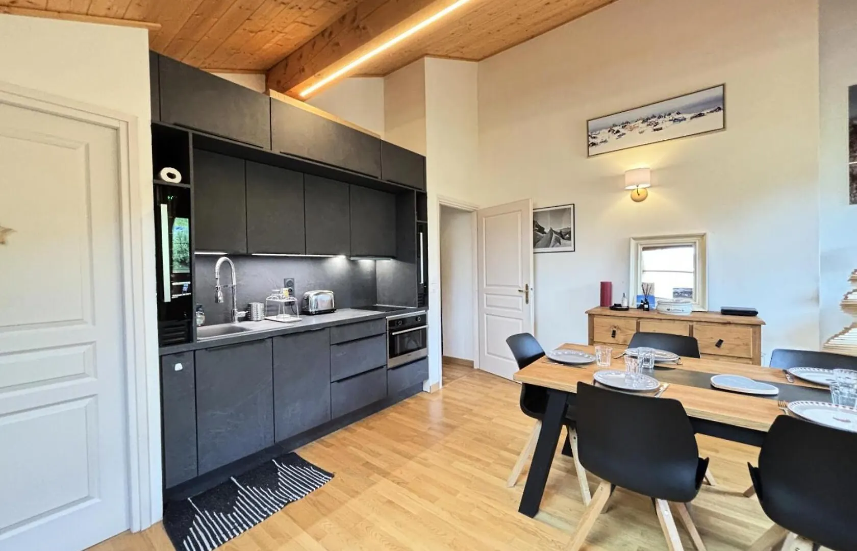شقة Les Chalets Des Evettes - Confortable Trois Chambres Au Pied Des Pistes Mae-9251 فلوميه فرنسا